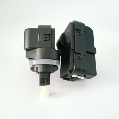 Động cơ điều chỉnh mức độ đèn pha bằng nhựa đen cho Volkswagen / Vw