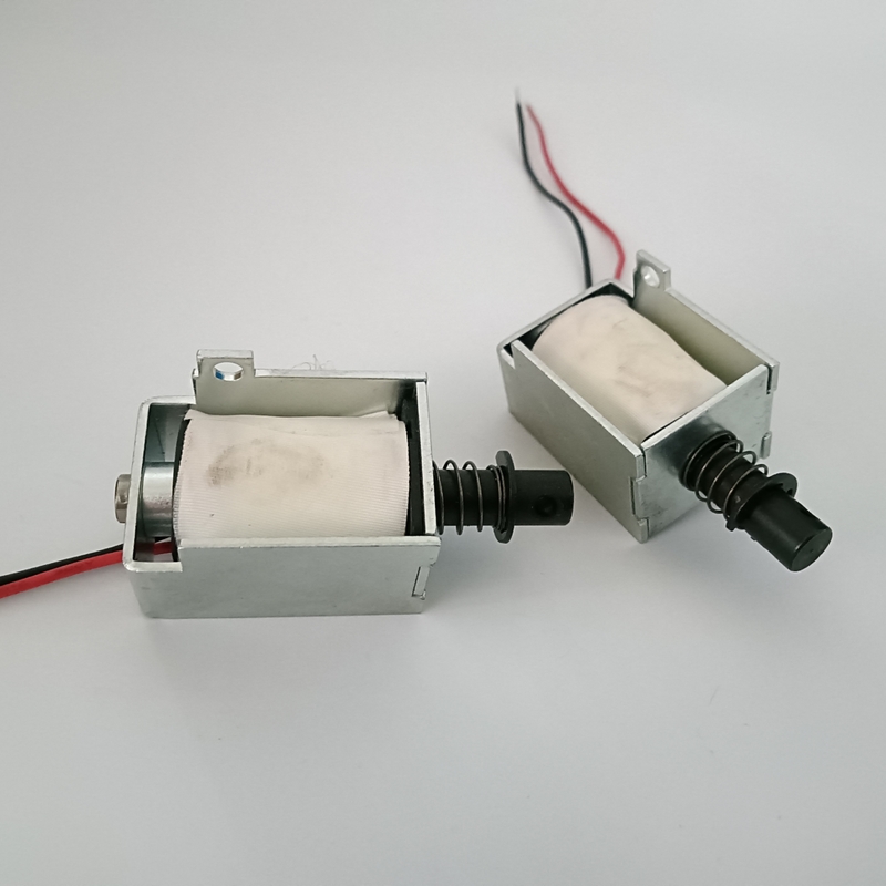 Micro Linear Solenoid Đẩy kéo Van điện từ Dc 12 Volt Bộ truyền động Đẩy kéo